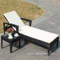 Wicker Outdoor Lounge Chairs Sun Lounger Patio